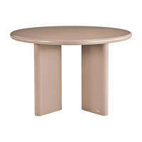ESSTISCH - 4 Personen - Holz, Platte - Braun, Taupe - LUKAVO - Taupe/Braun, Holz (120/120/76cm) - Vente-Unique