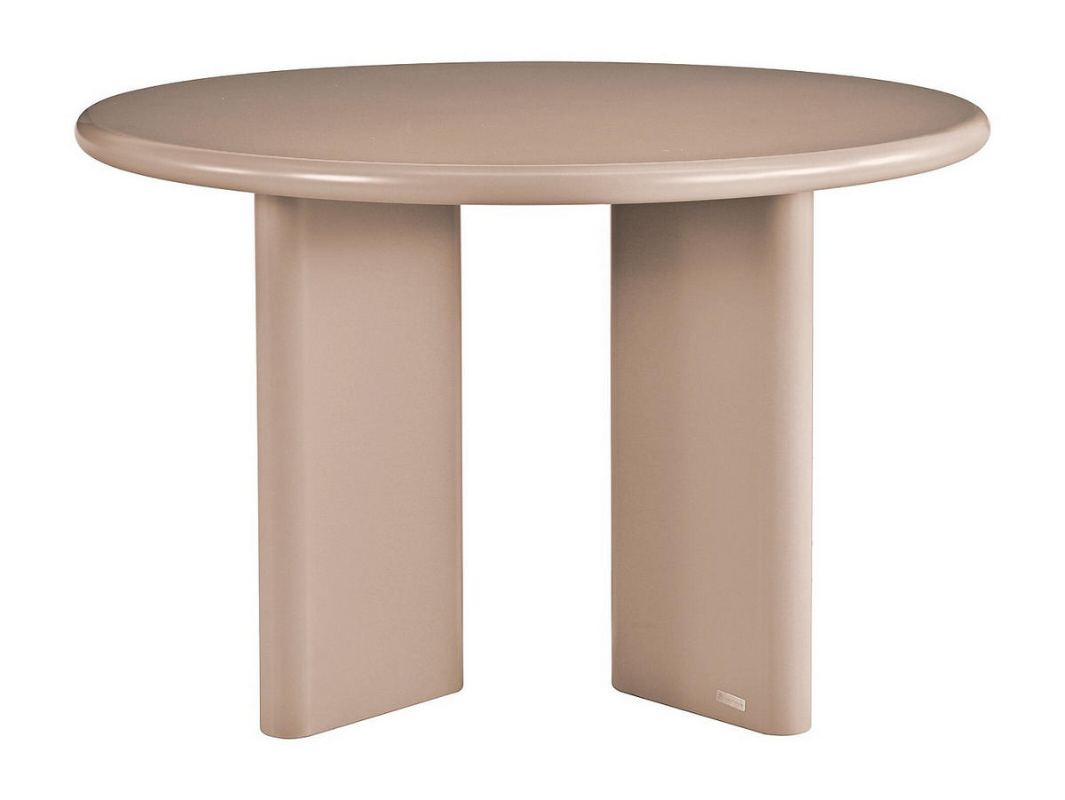 TISCH ohne Ausziehfunktion - 4 -Sitzer - MDF - braun, taupe - LUKAVO - Braun, Holz (120/120/76cm) - Vente-Unique