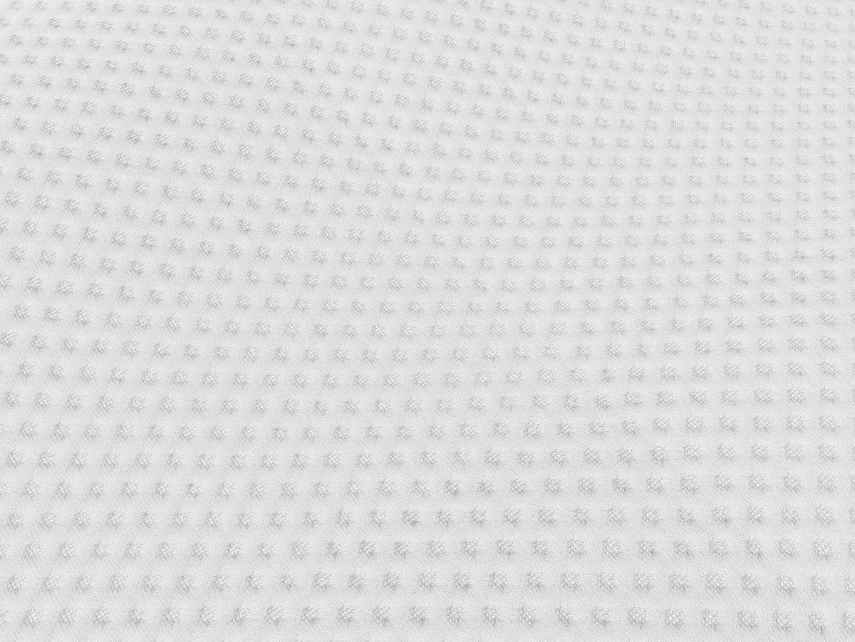 ERGONOMISCHES Kopfkissen fest - Memory Schaum - Mit abnehmbarem Bezug - 38 kg/m³ - 40 x 60 - Weiß - CORVICA - Weiß, Textil (60/40cm) - Vente-Unique