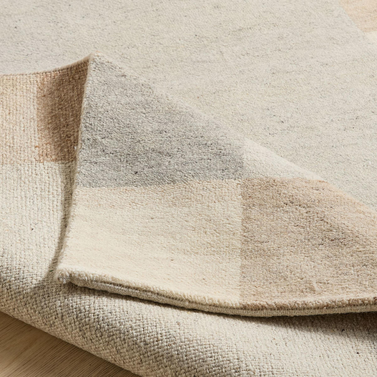 WOLLTEPPICH Terra 120x180 cm - Grau, Textil (120/180cm) - Natur Pur