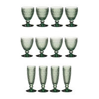 WASSER-, WEIN- UND SEKTGLÄSER Boston Coloured Grün 12er Set - Grün, Glas - Villeroy & Boch
