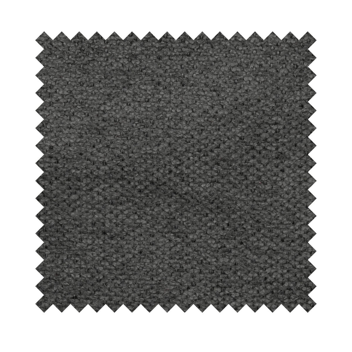 ROHOVÁ pohovka Sallmo, tmavě šedá, 276 cm - černá/tmavě šedá, textil/plast (276/166cm) - Selsey