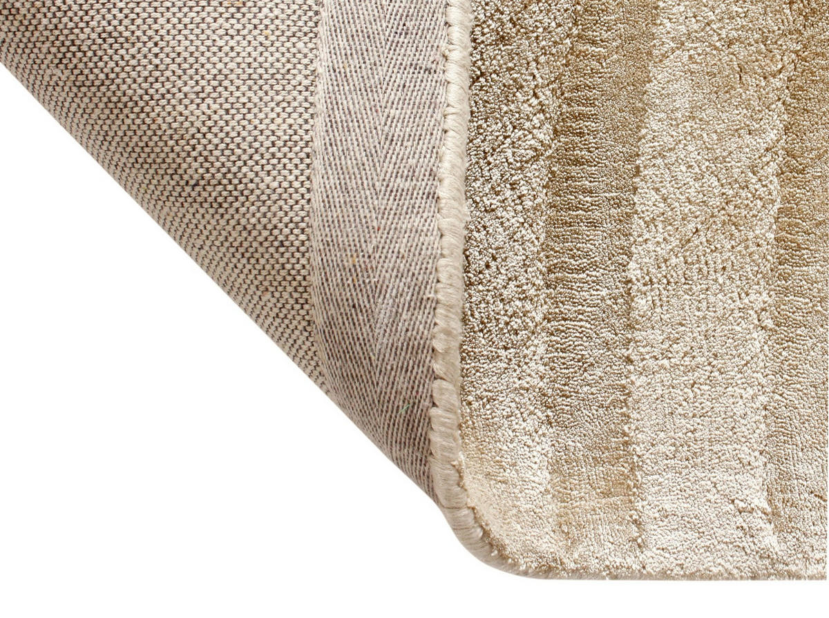 TEPPICHE Viskose Beige 230cm - Beige, Textil (230/160cm) - Sia Home