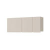 KINDER-WANDREGAL LIBU 12 120/25/37 in Sandbeige / Geölte Eiche - Eichefarben/Beige, Holzwerkstoff (120/37/25cm) - Deine Möbel 24