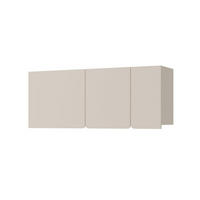 KINDER-WANDREGAL LIBU 12 120/25/37 in Sandbeige / Geölte Eiche - Eichefarben/Beige, Holzwerkstoff (120/37/25cm) - Deine Möbel 24