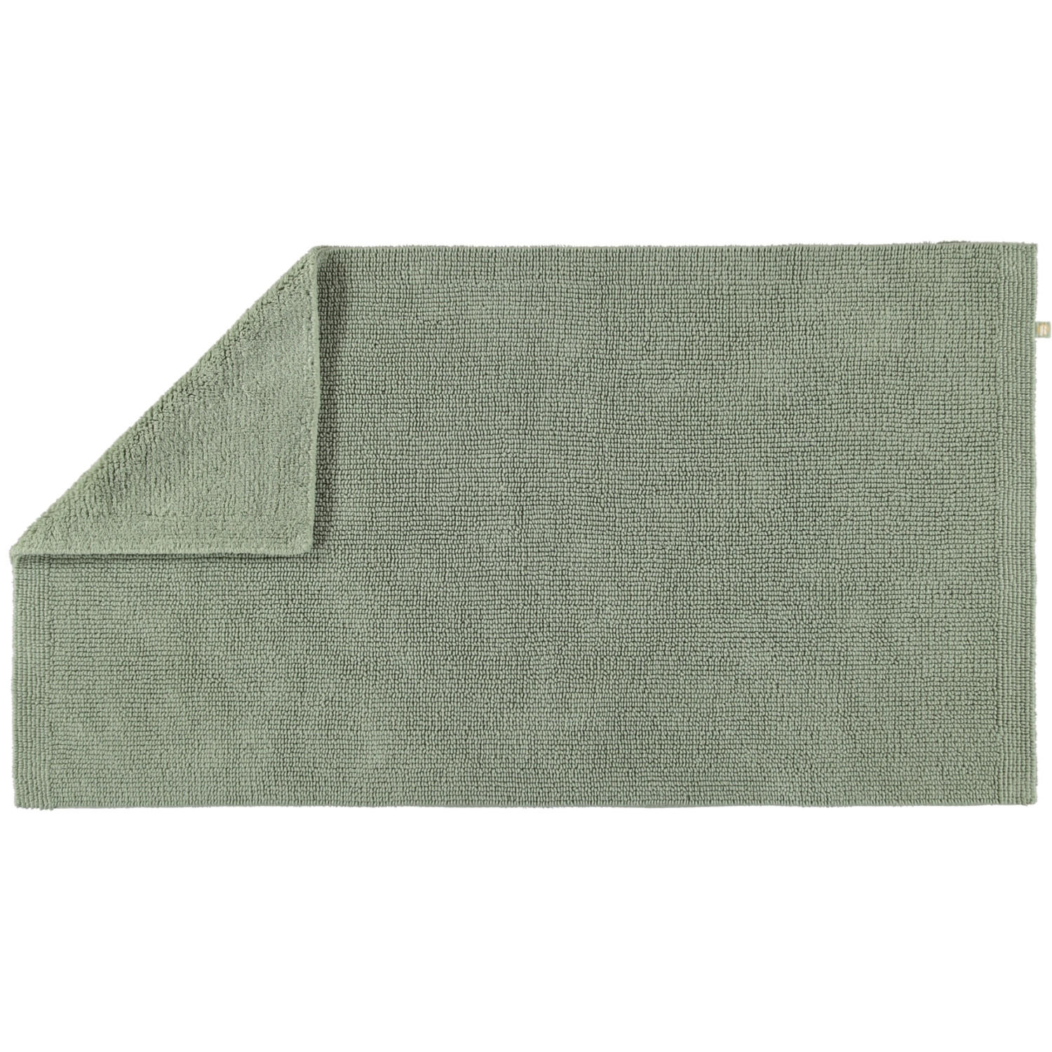 BADTEPPICHE PUR JADE - 90 - Grün, Textil (70/130cm) - Rhomtuft