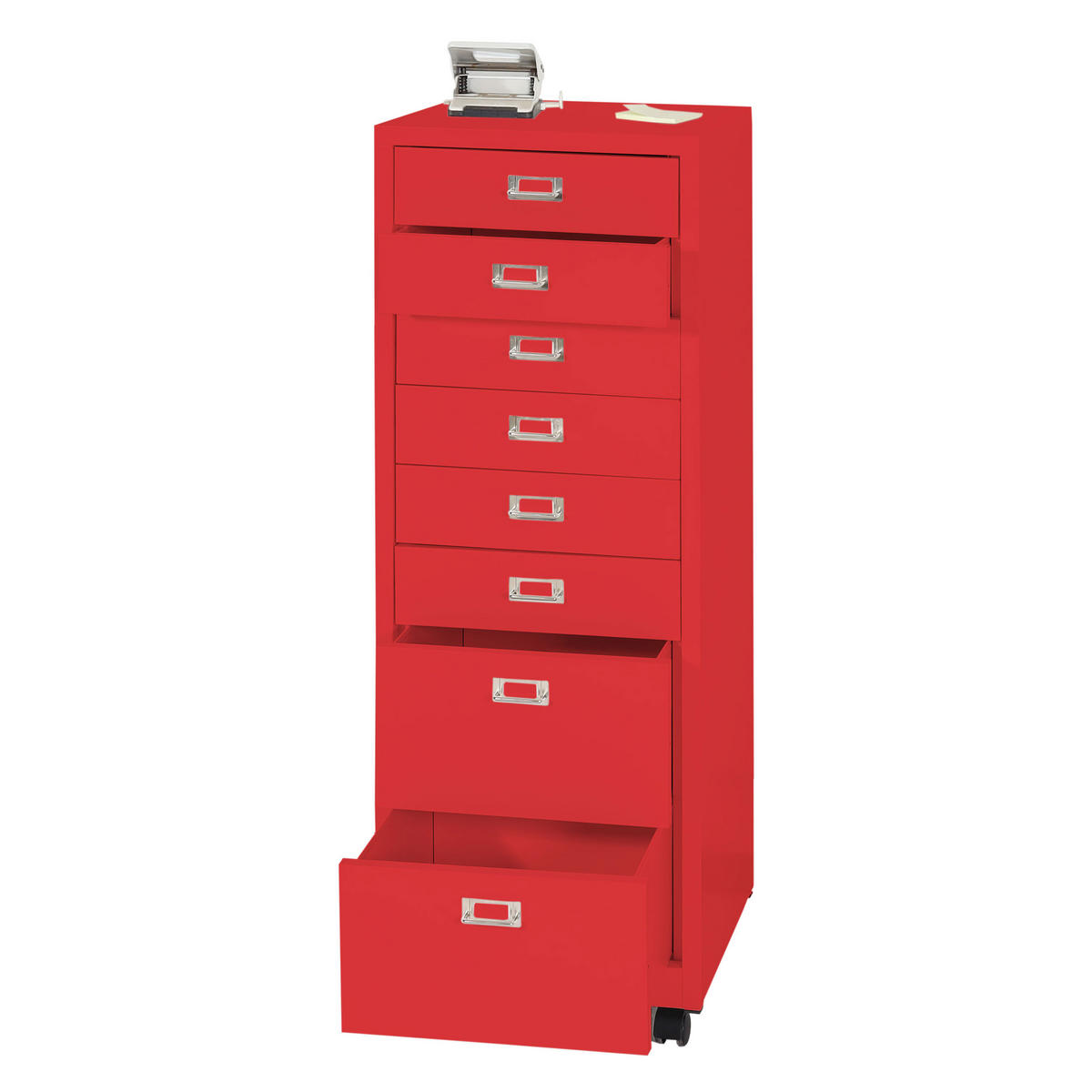 ROLLCONTAINER Rot - Rot, Metall (40/115/41cm) - MCW