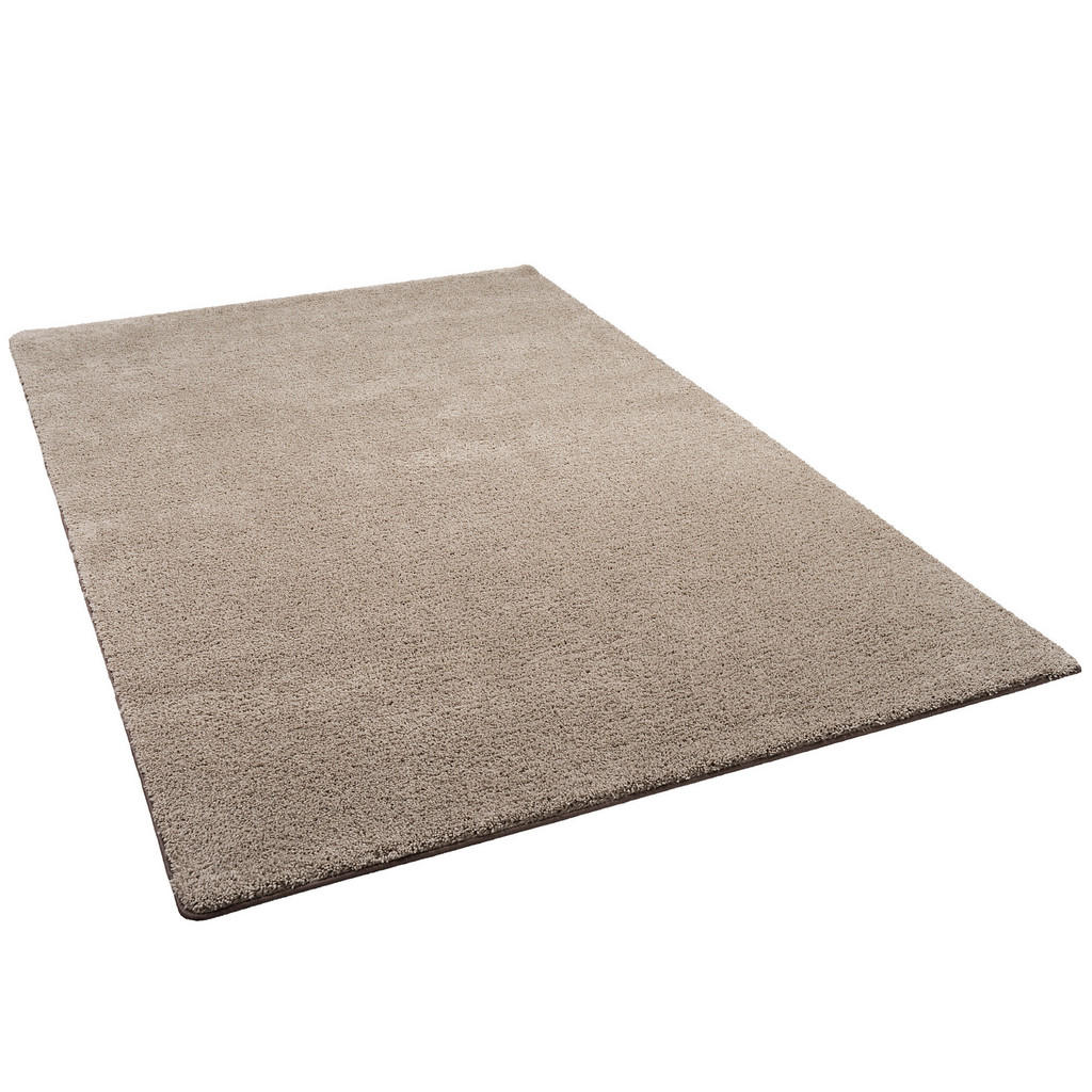 Thumbnail - Snapstyle Hochflor, Taupe, Textil, 80x160 cm, Teppiche & Böden, Teppiche, Hochflorteppiche & Shaggys