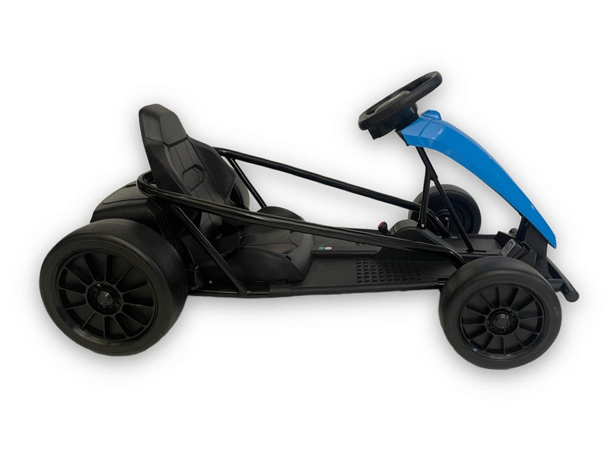 KINDER ELEKTROQUAD Go-Kart blau - Blau, Kunststoff (110/77/54cm) - TPFLiving