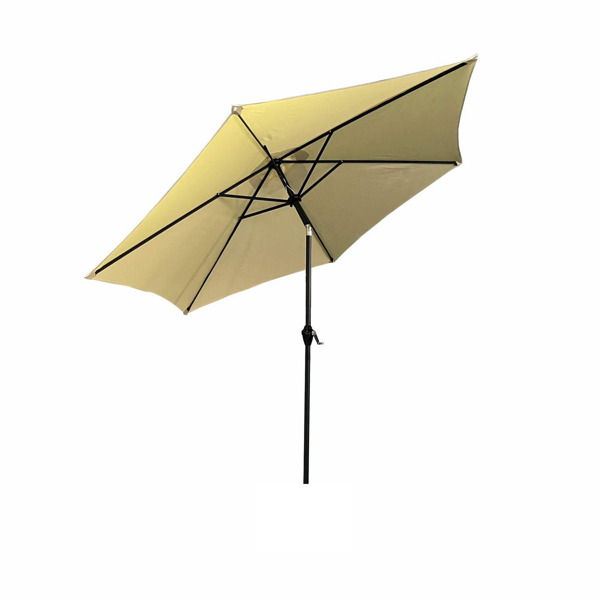 SONNENSCHRIM Beige 235/270 cm - Beige/Schwarz, Metall (270/270cm) - Akord