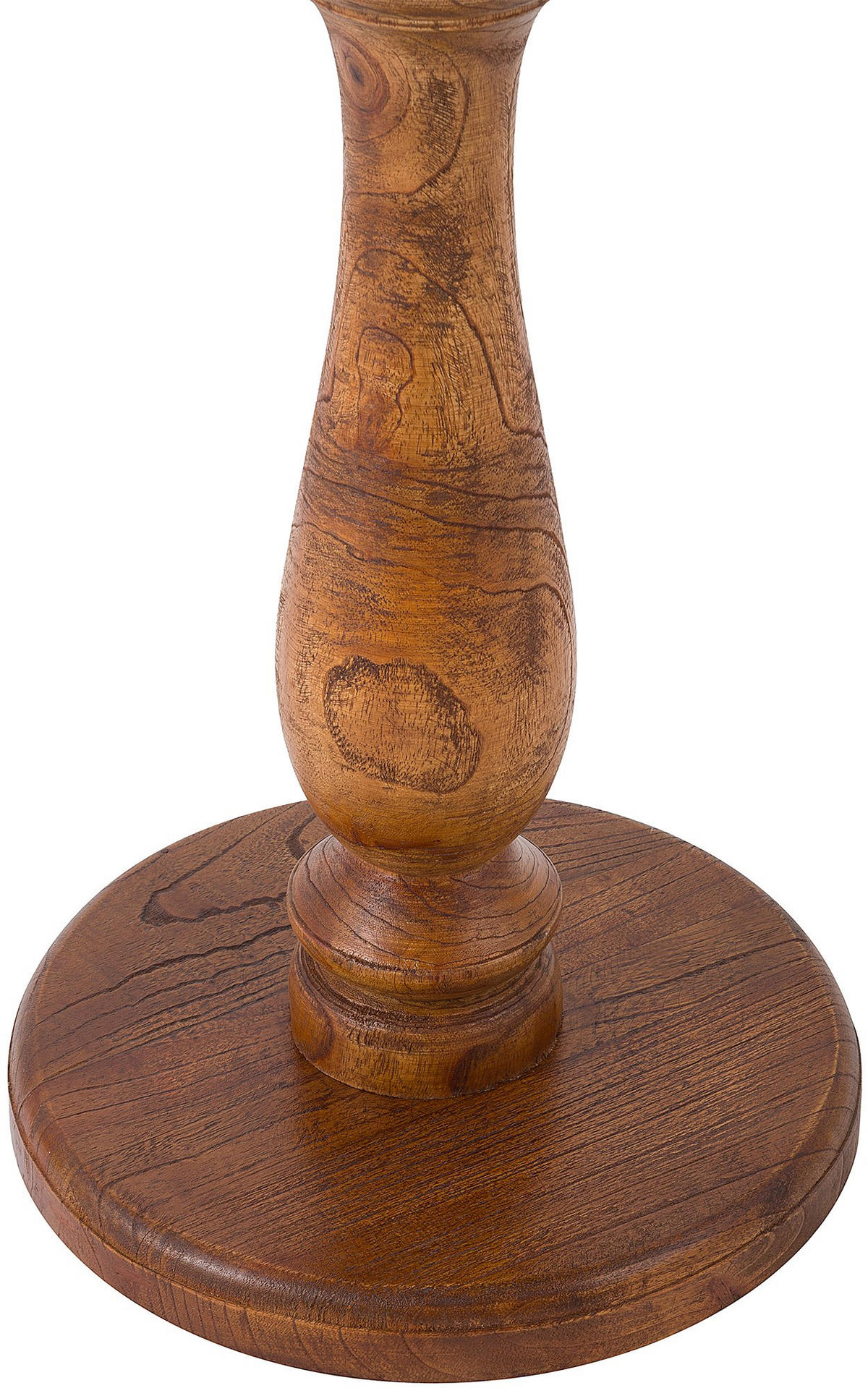 BEISTELLTISCH rund 50 cm Holz Braun - Braun, Holz (50/50/60cm) - CLP