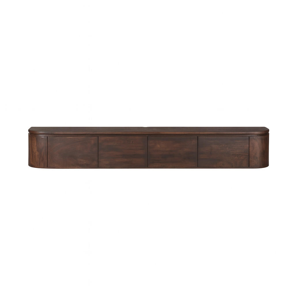 TV-MÖBEL Excellent Braun 35/240/45 cm - Braun, Holz (240/45/35cm) - Starfurn