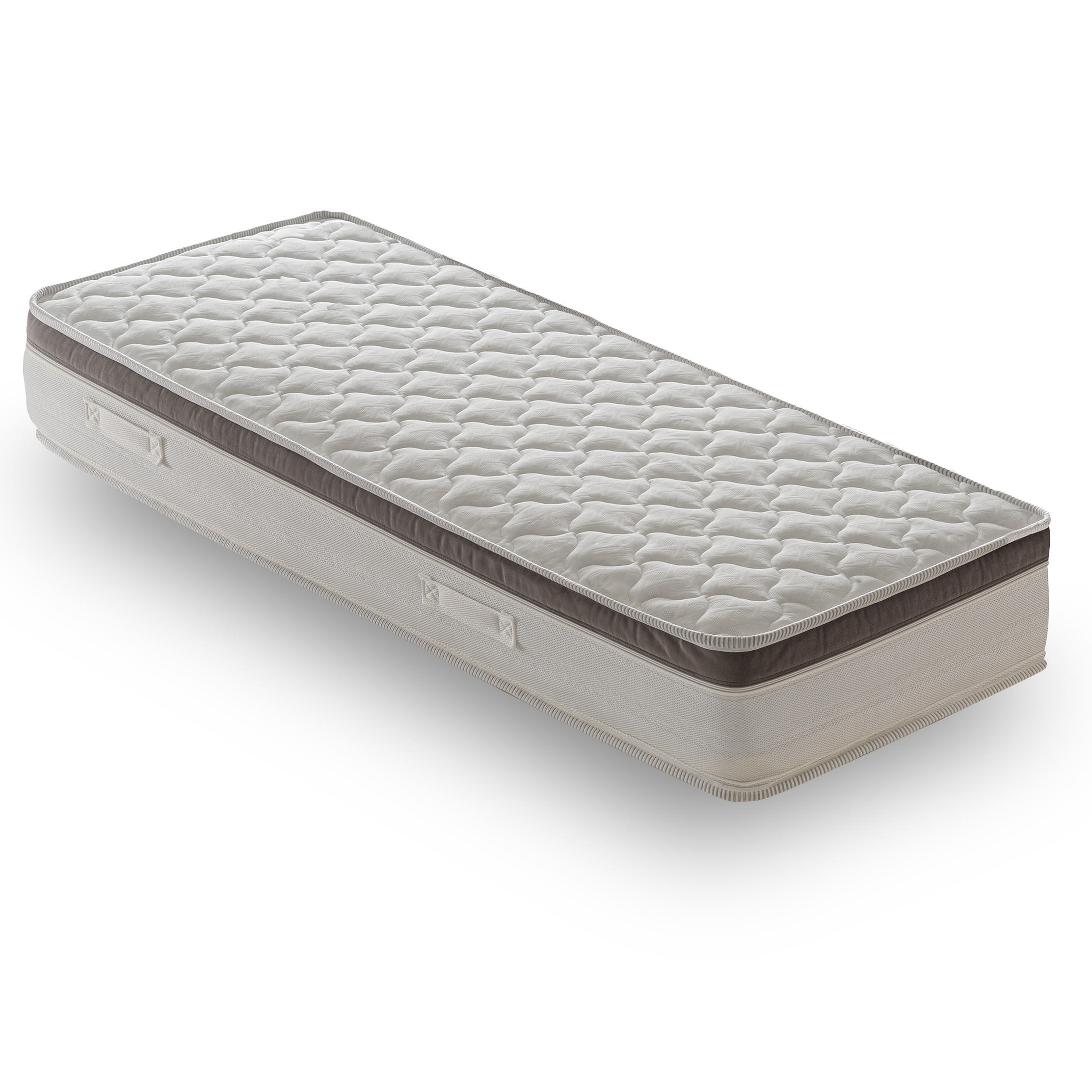 iLoveSleep Taschenfederkernmatratze Weiß 100x200 cm
