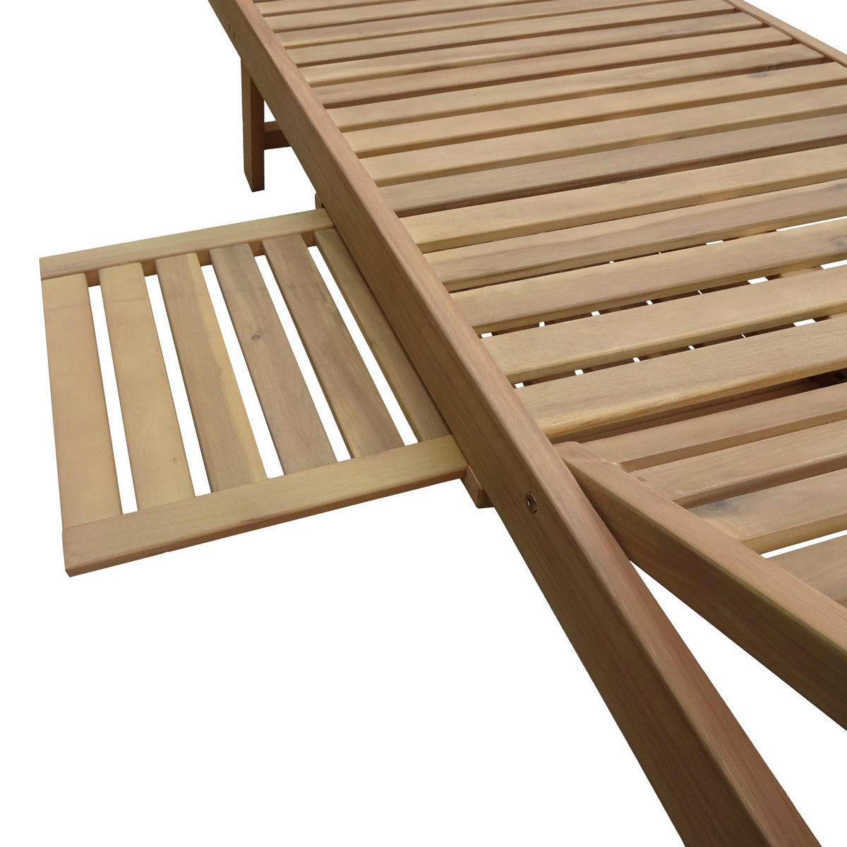 SONNENLIEGE Kanawa - Braun, Holz (64/87/196cm) - Happy Garden