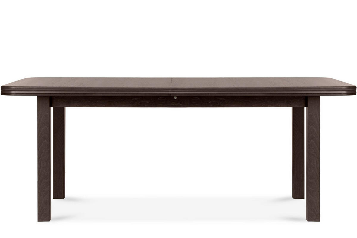 ESSTISCH COSPE ausziehbar bis 200cm, Walnuss dunkel - Walnussfarben, Holz (160/77/90cm) - KONSIMO®