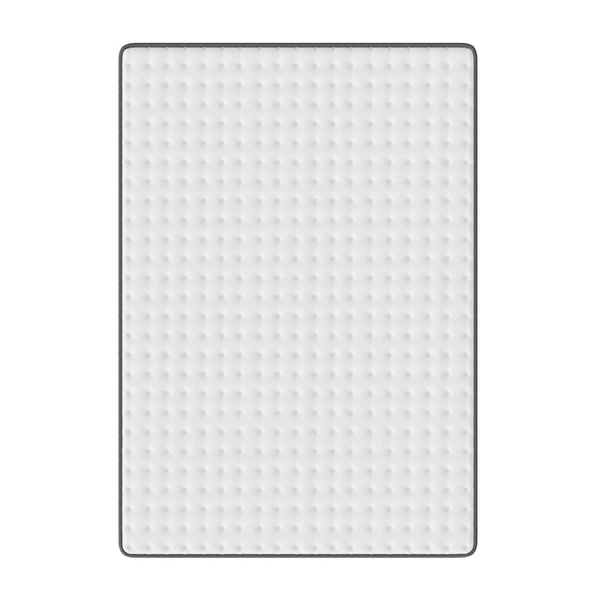 MATRATZE 90x200x25cm H3，Weiß - Weiß, Textil