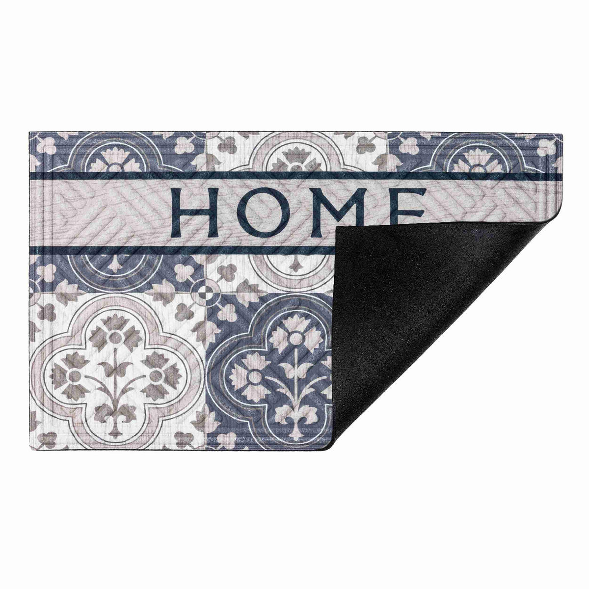 FUSSMATTE INDOOR UND OUTDOOR NUB DESIGN - Grau, Textil (75/45cm) - Astra