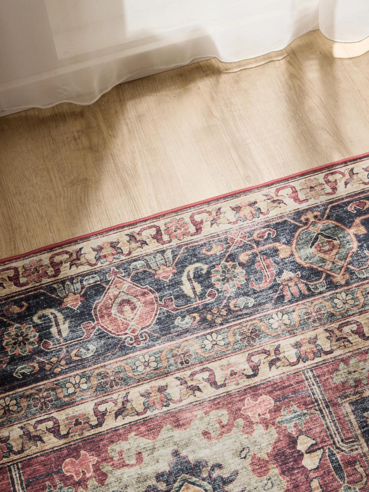 VINTAGE-TEPPICH George waschbar 240x340 cm - Multicolor, Kunststoff (240/340cm) - benuta