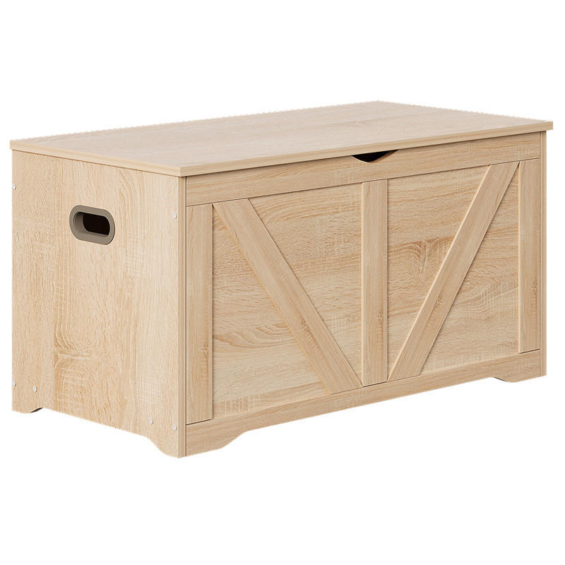 KISTE hellbraun 100/40/46 cm - Braun, Holz (100/46/50cm)