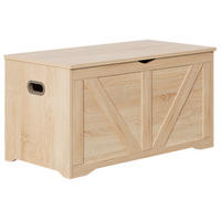 KISTE hellbraun 100/40/46 cm - Braun, Holz (100/46/50cm)