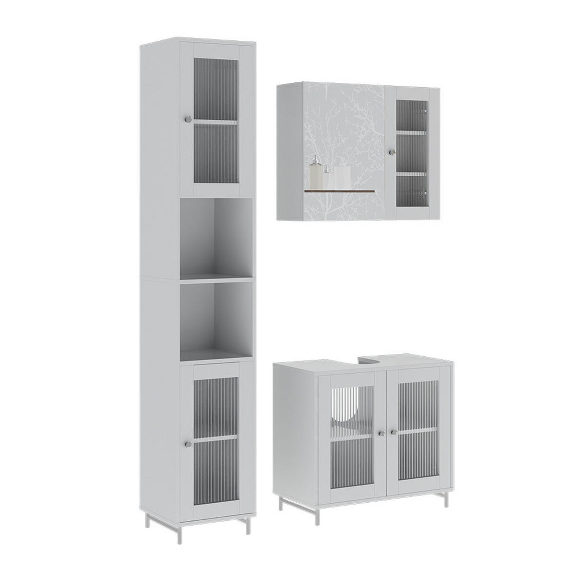 MALTE Bílá - bílá, kompozitní dřevo (60/58/30cm) - Vicco