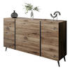 SIDEBOARD mit Schubladen ONYX LOFT auf Beinen Push Open - Eichefarben, Holzwerkstoff (158/88/41.3cm) - Lookway