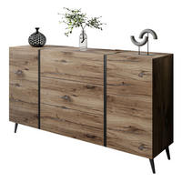 SIDEBOARD mit Schubladen ONYX LOFT auf Beinen Push Open - Eichefarben, Holzwerkstoff (158/88/41.3cm) - Lookway