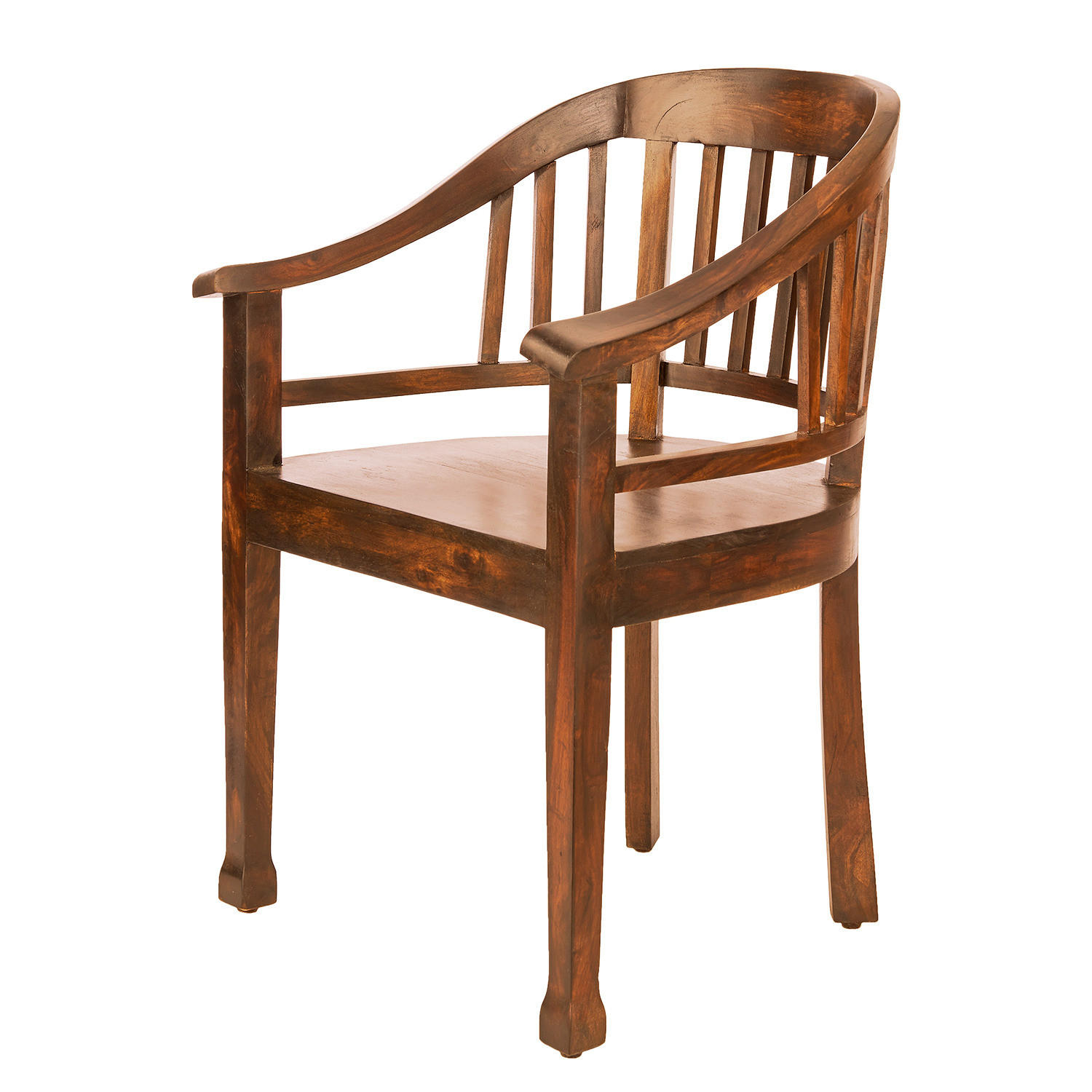 STUHL Hopkins - Braun, Holz (55/81/54cm) - Butlers