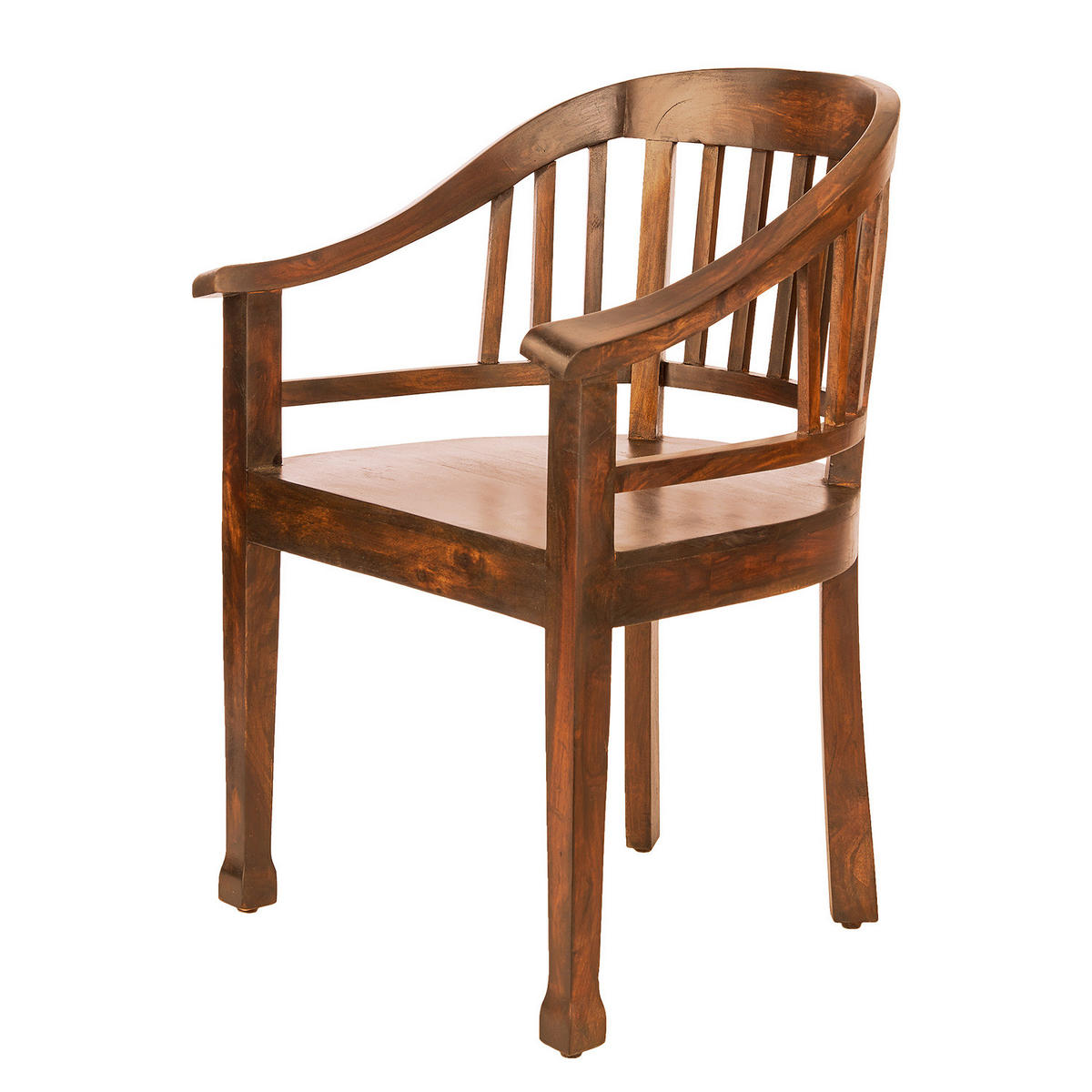 STUHL Hopkins - Braun, Holz (55/81/54cm) - Butlers