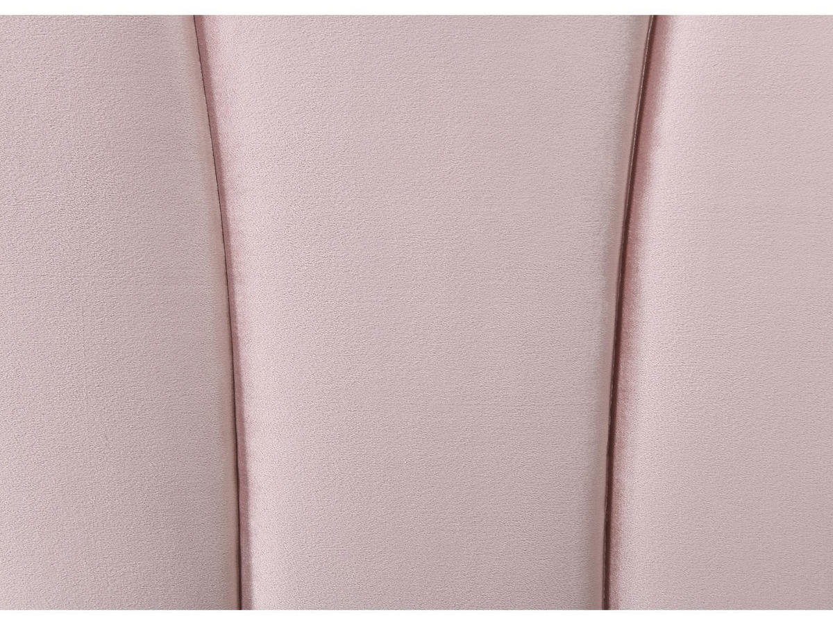 BETTKOPFTEIL - 2 Personen - stoff - rosa Moana - Pink, Textil (167/114.5/8cm) - Vente-Unique