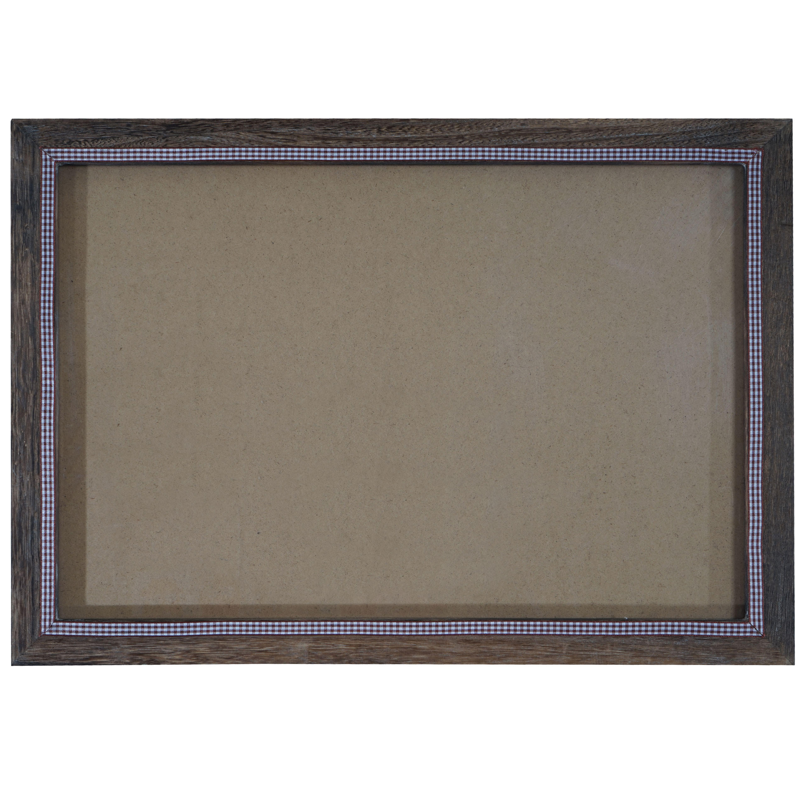 BILDERRAHMEN SHABBY-LOOK rechteckig Braun - Braun, Holz (66/46cm) - Jamb
