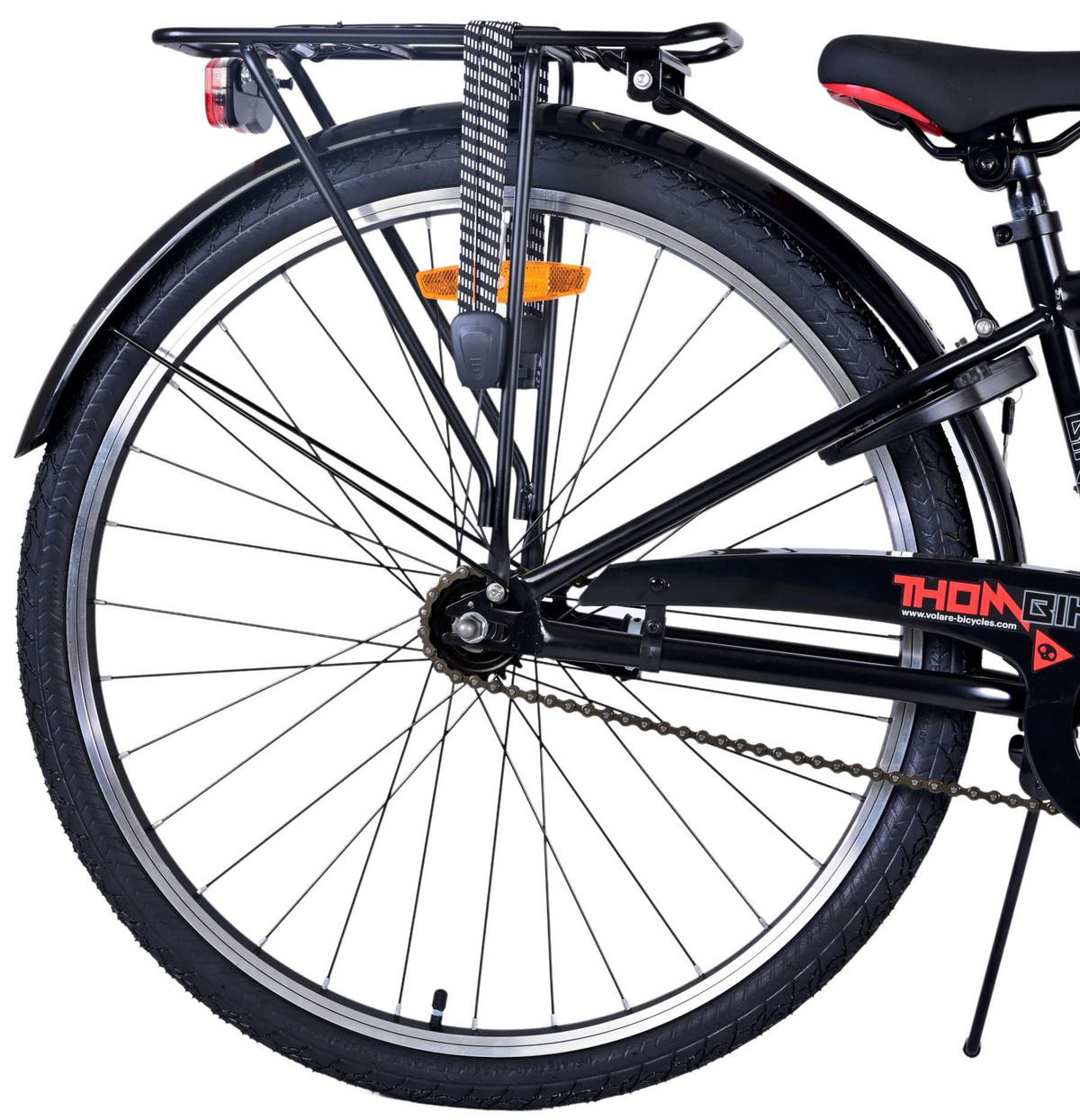 KINDERFAHRRAD Thornbike - Jungen - 26 Zoll - Rücktritt + Handbremse - Rot - Rot, Metall (77cm) - TPFSports