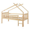 KINDERBETT Sotkamo - Naturfarben, Holz (90/200cm) - [en.casa]