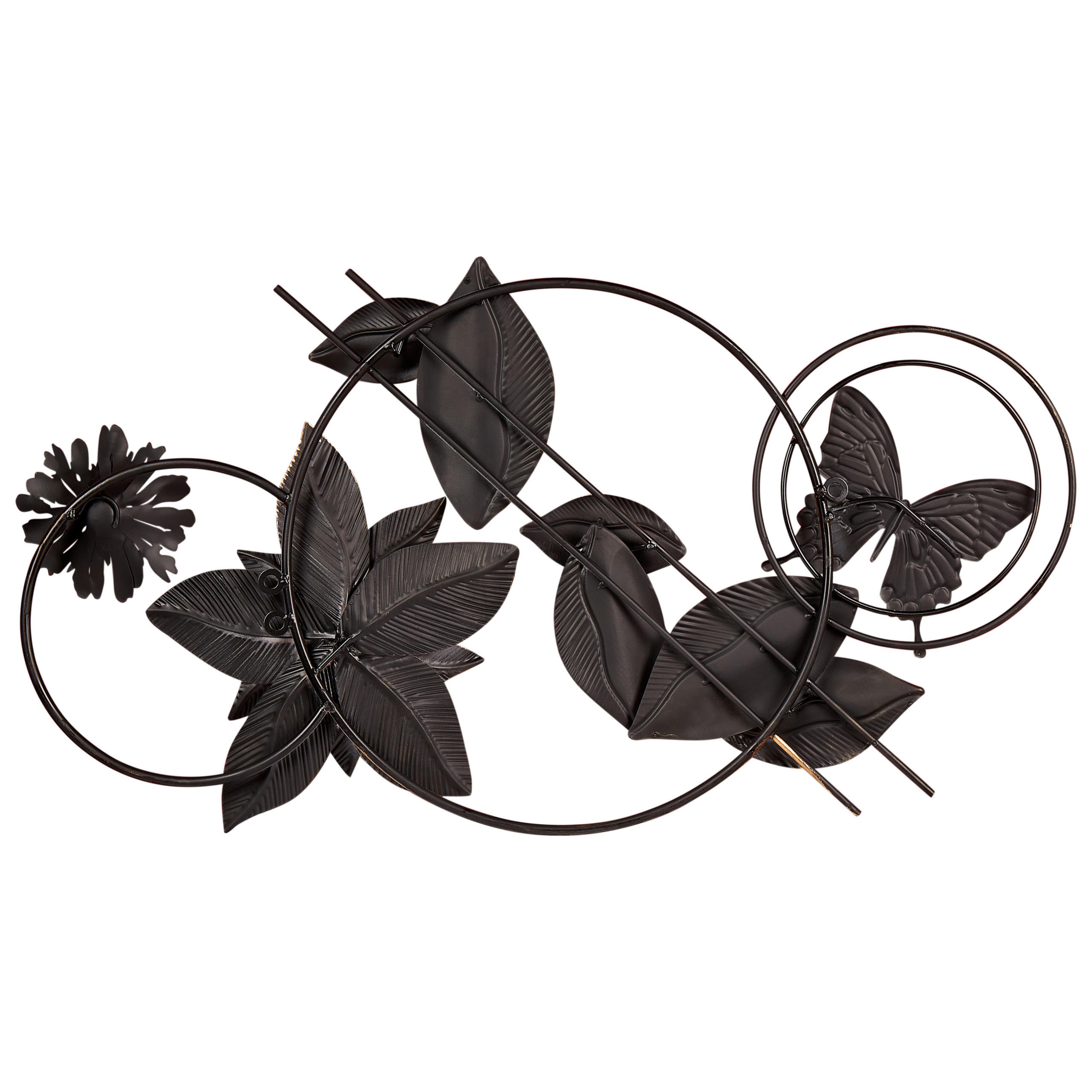 WANDDEKORATION Metall bunt Thorium - Multicolor, Metall (80/44/2cm) - Beliani