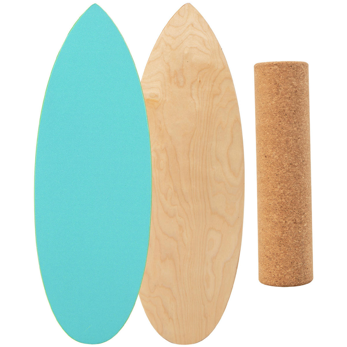 BALANCIERBRETT Blau - Blau, Holz (28/82cm) - COSTWAY