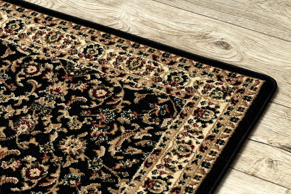 TEPPICH Royal 80/200 cm - Schwarz, Textil (80/200cm) - rugsX