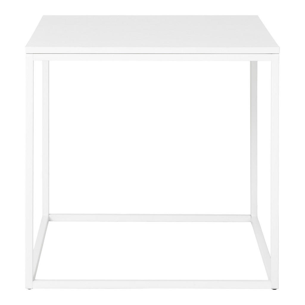Thumbnail - tinkaro Beistelltisch, Weiß, Metall, Quadratisch, 45x45x45 cm, Wohnzimmer, Wohnzimmertische, Beistelltische