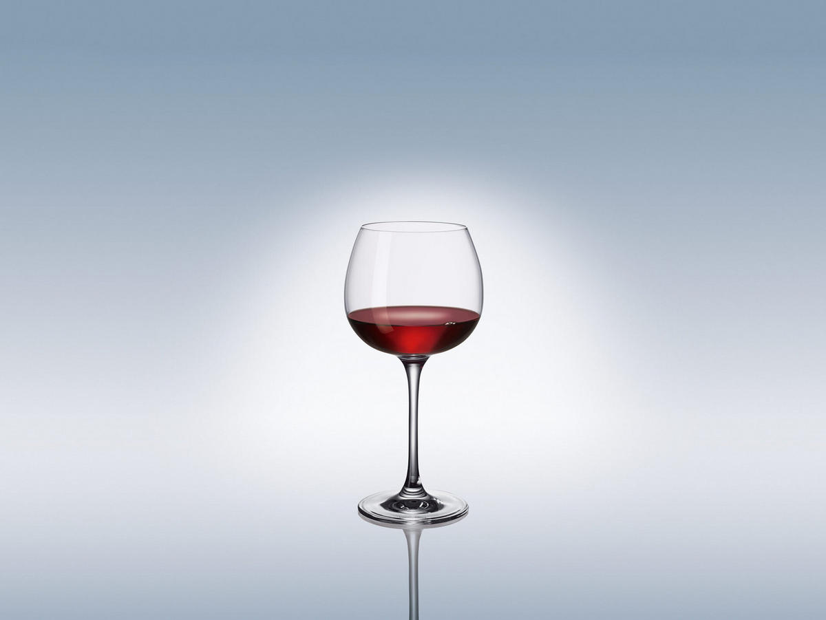 BURGUNDER ROTWEINGLÄSER Purismo Wine transparent 200 ml 4er Set - Transparent, Glas (0.2L) - Villeroy & Boch