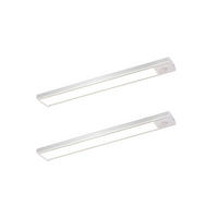 LED-UNTERBAULEUCHTE Beeskow II 20/4/1cm(2er-set) - Silberfarben, Metall (20/4/1cm) - Nettlife