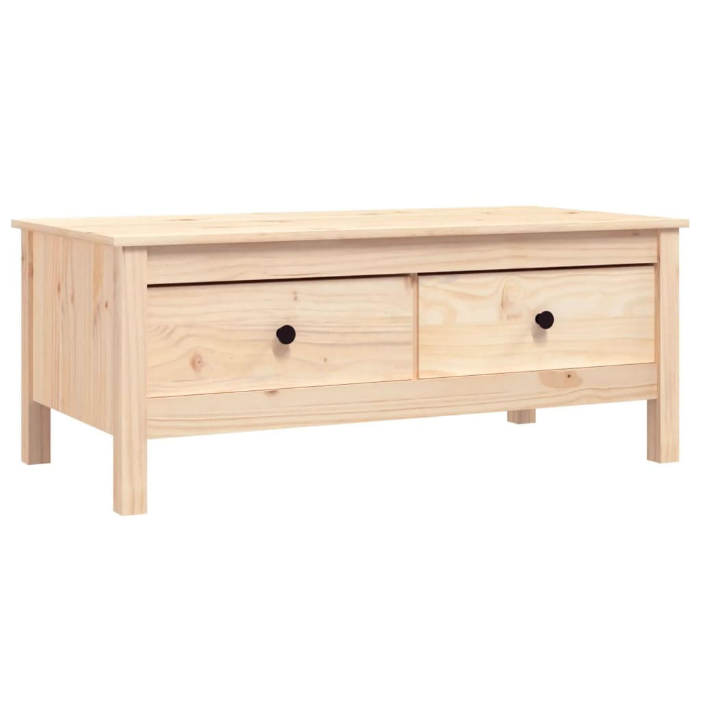 furnicato Couchtisch Hellbraun 50x40x100 cm