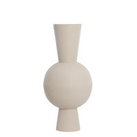 VASE Chedi Grau 39/39/83 cm - Grau, Metall (83cm) - Light & Living