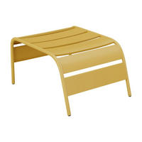 FUSSBANK - Metall - Senfgelb - MIRMANDE von MYLIA - Gelb, Metall (61.5/33/50cm) - Vente-Unique