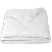BETTDECKE, 135x200 cm, 50% Polyester, 50% Baumwolle, Weiß - Weiß, Textil (135/200cm) - Zollner