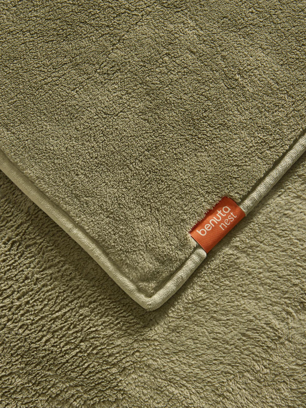 DECKE Cosi Grün 200/220 cm - Grün, Textil (200/220cm) - benuta