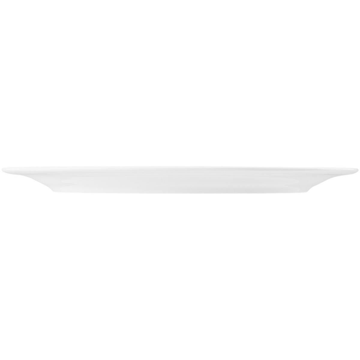 SERVIERPLATTE Beat weiß 31,1 x 23,9 cm - Weiß, Keramik (23.9/2.2/31.1cm) - Seltmann Weiden
