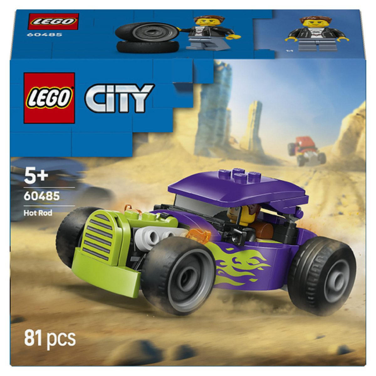Lego Klemmbausteine Blau 12.2x6.1x14.1 cm