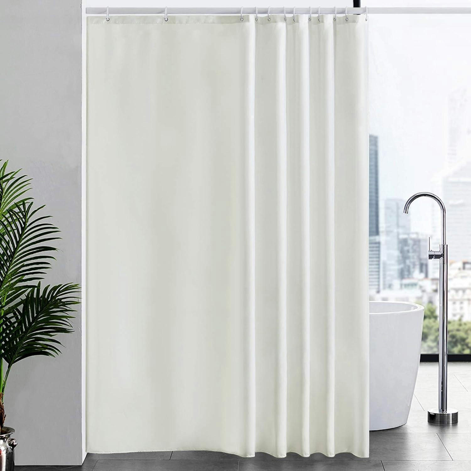 DUSCHVORHANG Überlänge Beige 200 x 240 cm - Beige, Textil (200/240cm)