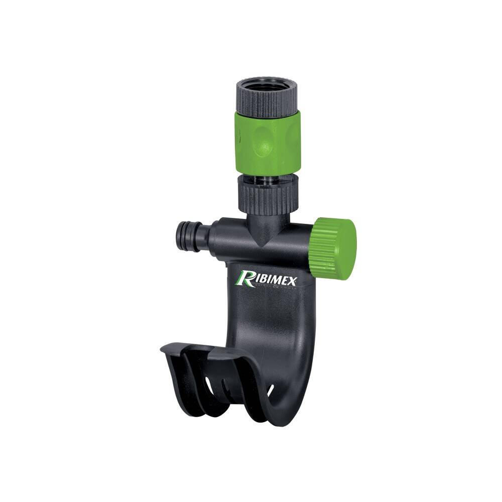GARTENSCHLAUCHANSCHLUSS Ribimex Ø 20/27 - Anthrazit, Kunststoff (12/22.5/13cm)