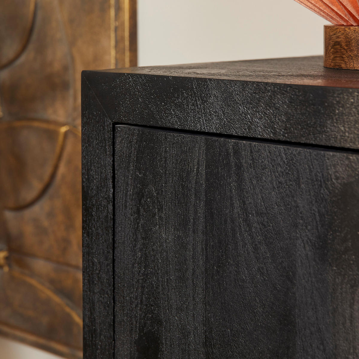 SIDEBOARD Brussel Schwarz 45/150/80 cm - Schwarz, Holz (150/80/45cm) - Starfurn