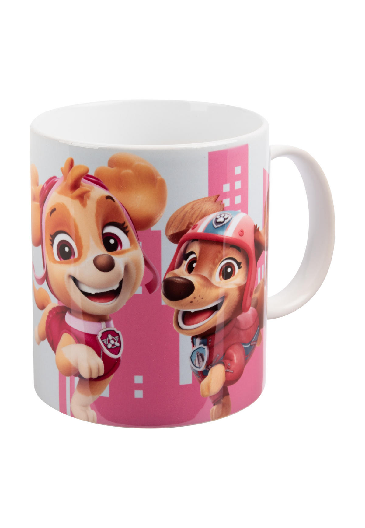 BECHER Paw Patrol City Girl Mehrfarbig 320 ml - Multicolor, Keramik (0.32L) - Paw Patrol